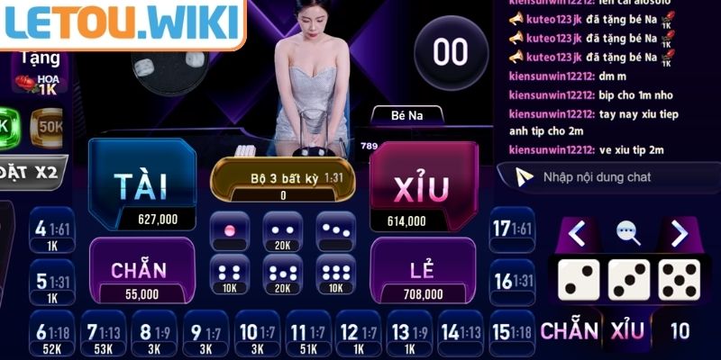 Tài xỉu online cặp đôi đồng nhất