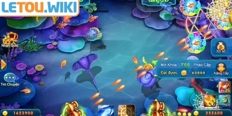 Vũ khí trong game bắn cá đại dương