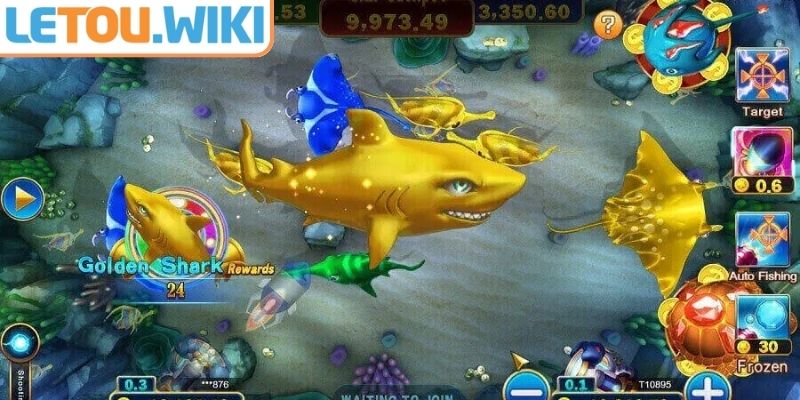 Dùng khẩu đại bác bắn cá