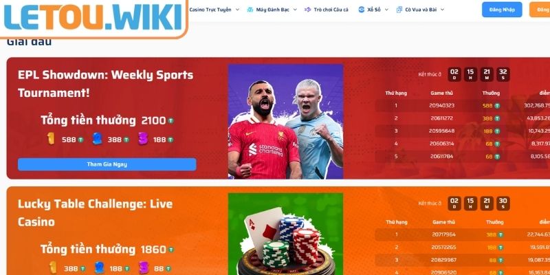 Lưu ý cần biết khi đăng ký LETOU