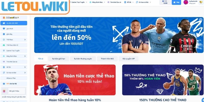 Tổng quan về  khuyến mãi LETOU

