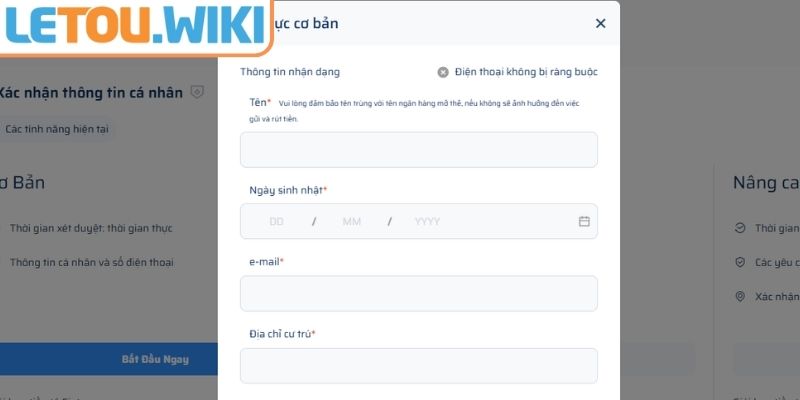 Rút Tiền LETOU – Hướng Dẫn Chi Tiết Cho Người Chơi Mới 3 Lưu ý khi rút tiền LETOU